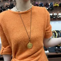 非金属亚克力项链 N314精工版本八宝罗盘项链