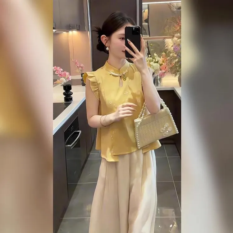 2025夏季新中式国风套装气质名媛高端小香风女装秋款爆款2025新款