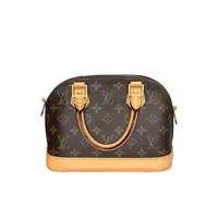 99新 LouisVuitton/路易威登 经典老花贝壳bb单肩包