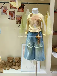 儿童秋季加厚内搭打底衫2025秋装女童宝宝洋气卡通长袖上衣套头衫