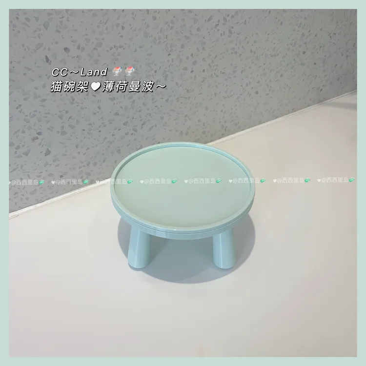 猫碗增高架猫碗架增高不易打翻猫咪餐桌狗碗猫食盆猫粮碗小桌子