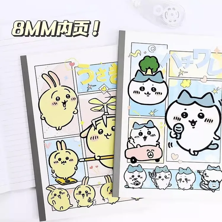 日本KOKUYO国誉吉伊卡哇Chiikawa痛本笔记本横线B5乌萨奇小八可爱