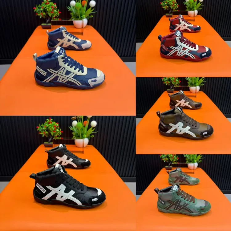 网红爆款男鞋2025年秋冬季新款加厚板鞋皮面百搭舒适耐脏款阿甘鞋