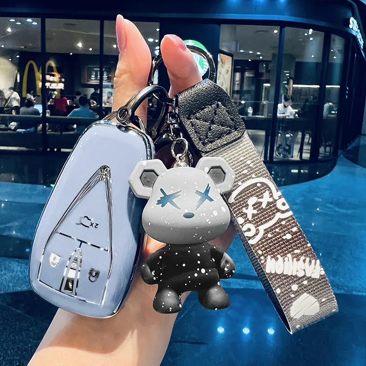 长安钥匙套适用于UNI-T扣链CS75包CS55 PLUS壳锐程CC高级防摔全包