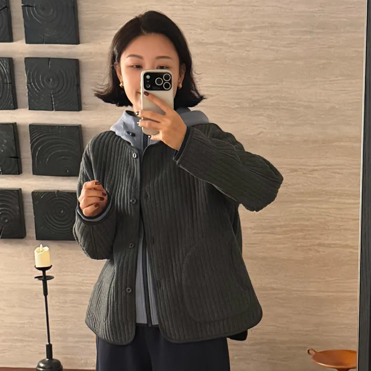XIYE&W【无领小棉袄】外套