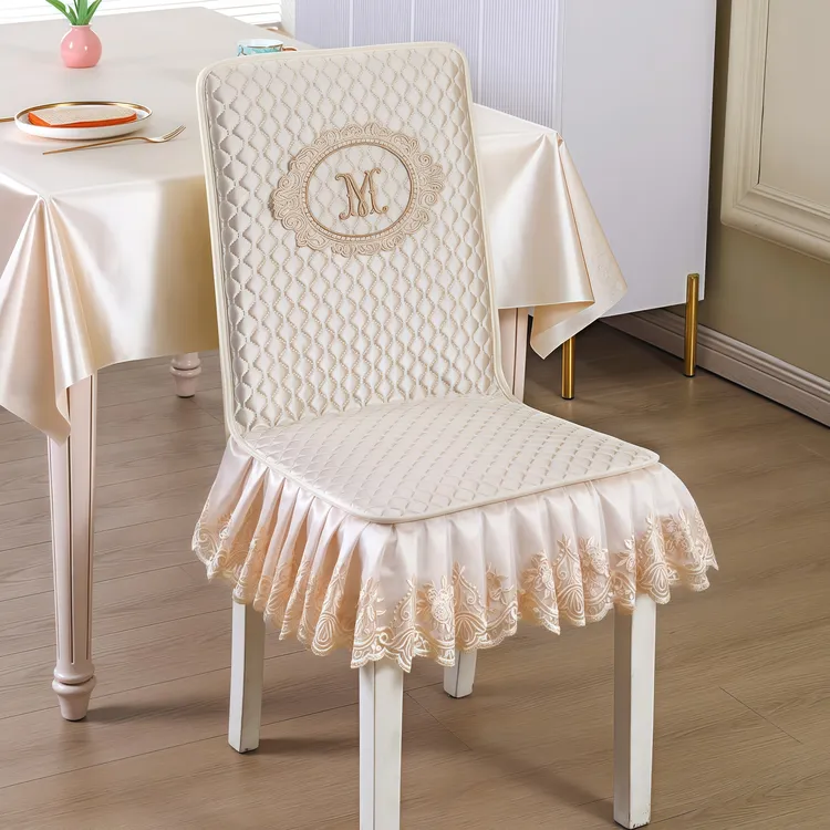  椅子套罩全包餐椅椅套椅垫加厚餐椅套家用坐垫椅子垫靠背一体垫