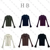 何碧碧HB【纸片人毛衣】5918888绵羊毛长袖衫带扣设计polo领巨显瘦