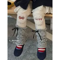7Seven·25冬~毛绒贴标打底裤9369（童装汉服）