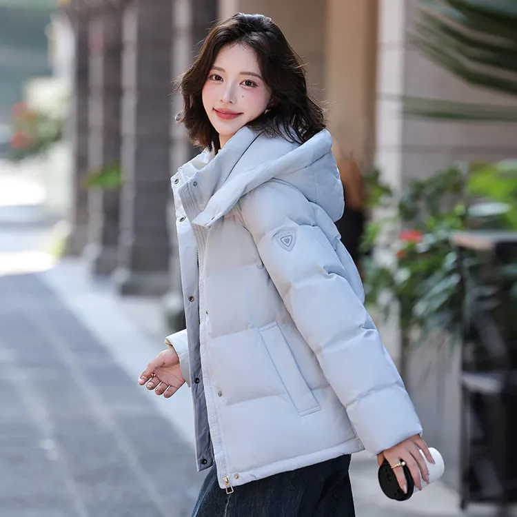 新款爆款2025加厚棉服外套韩版休闲百搭可拆卸帽子棉袄女保暖