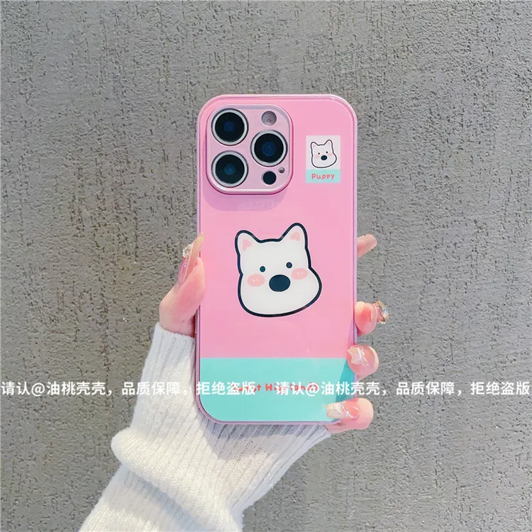 金属漆玻璃壳适用苹果17/iPhone/华为荣耀/OPPO/VIVO/小米/手机壳