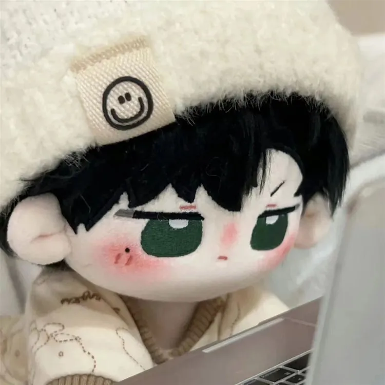 光与夜之恋棉花娃娃萧逸逸小颗~20cm男娃带骨架可爱玩偶节日礼物