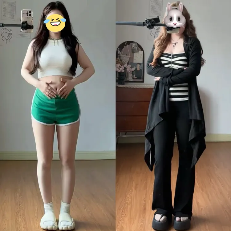 黑白条纹抹胸背心女长袖开衫外套秋季穿搭套装微喇叭休闲裤三件套