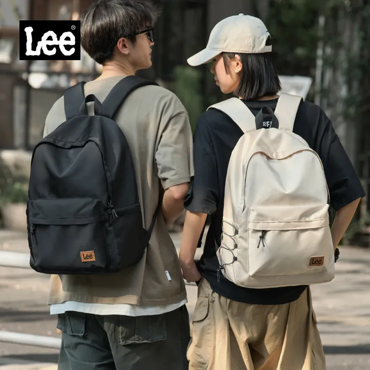 【LEE】双肩包女士大容量旅行背包户外登山电脑包学生书包LE230023M