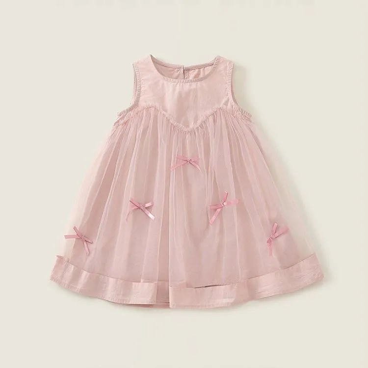 裙子女童夏装2025新款韩系洋气儿童超好看网纱裙女宝宝夏款连衣裙