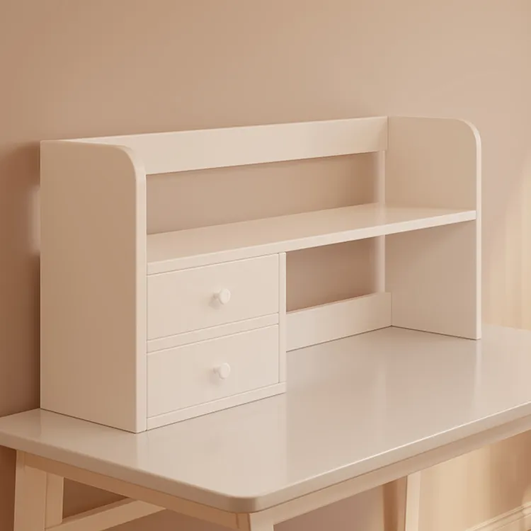 桌面置物架书桌上放的书架写字台收纳架立式多层学生书柜家用小型