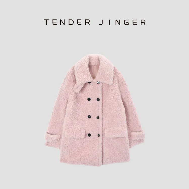 Tender Jinger｜线下专供加厚复古休闲风羊毛外套T54MDD50295