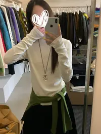 XUANYAN瑄颜韩系高领百搭长袖打底衫女2025秋冬修身内搭T恤7052