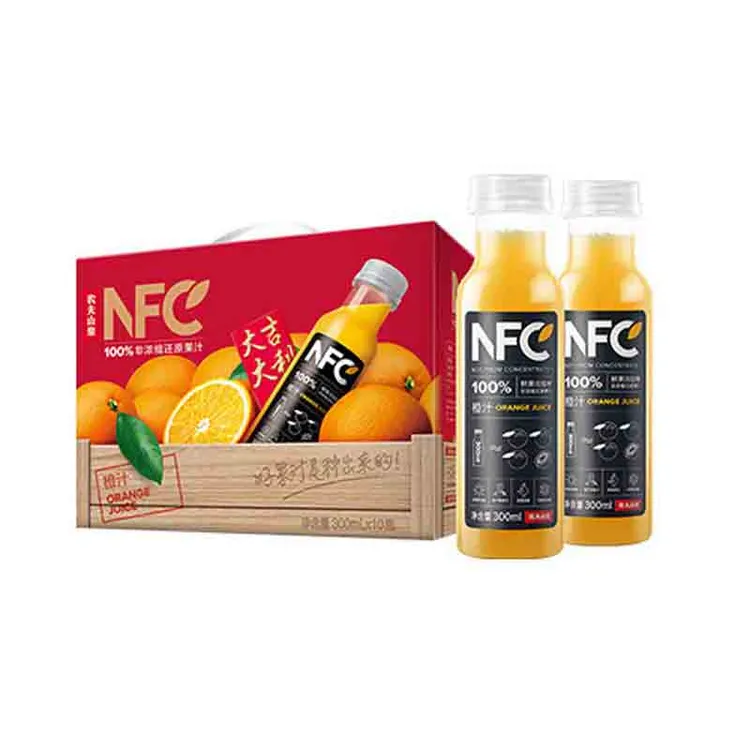 农夫山泉nfc果汁300ml鲜果非浓缩NFC饮品夏天饮料橙汁石榴汁送礼