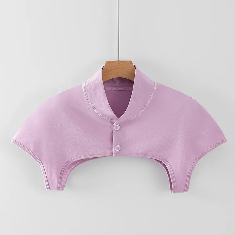 夏季纯棉薄款护肩空调房睡觉颈椎坎肩中老年肩周炎保暖女月子披肩