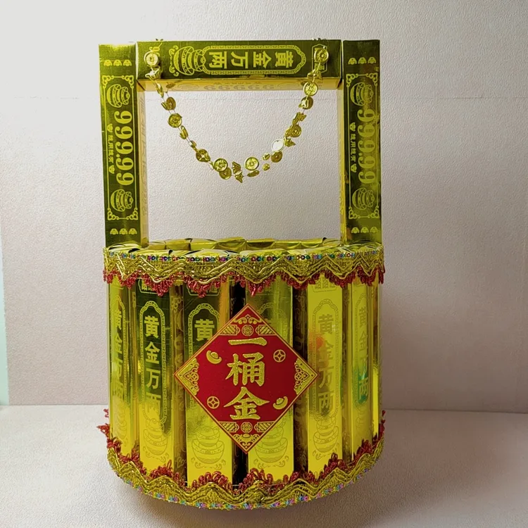 一桶金折纸材料包手工DIY用品（非成品需自己折）