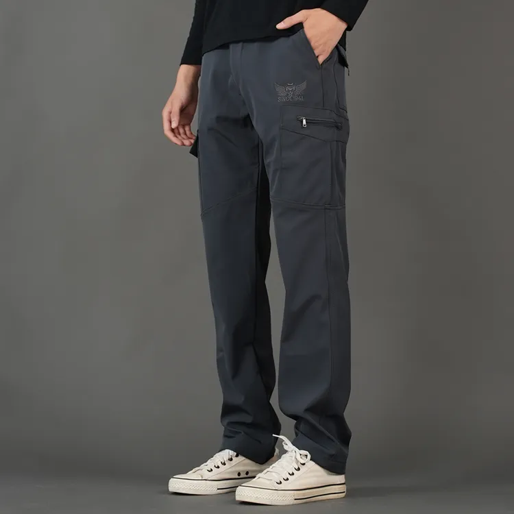 秋冬新款免烫速干户外工装裤男百搭防泼水速干冲锋裤男款裤子防风