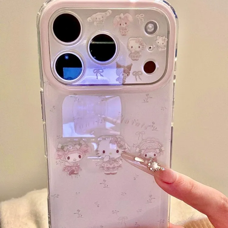 奥菲顿花仙子kt美乐蒂适用苹果17/16promax手机壳iPhone15/14精孔