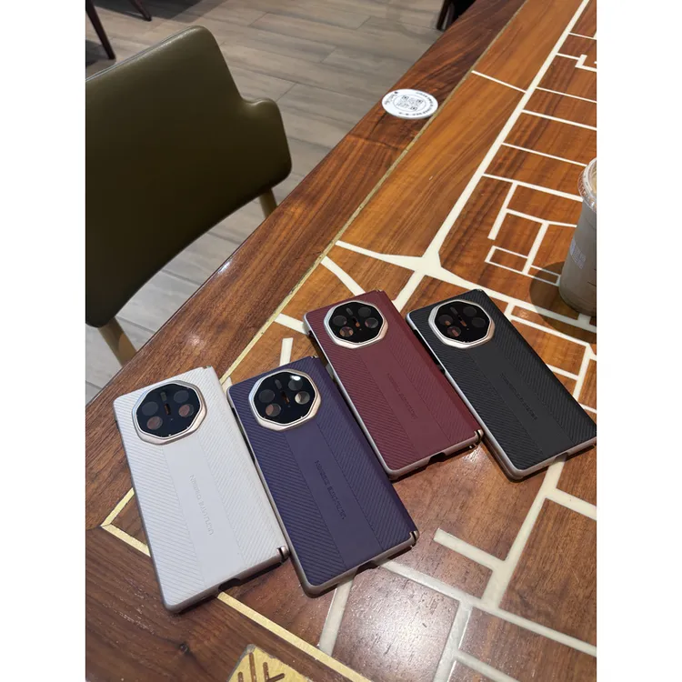 适用于华为MateX6双中轴护角手机壳MateX5磁吸磨砂折叠壳