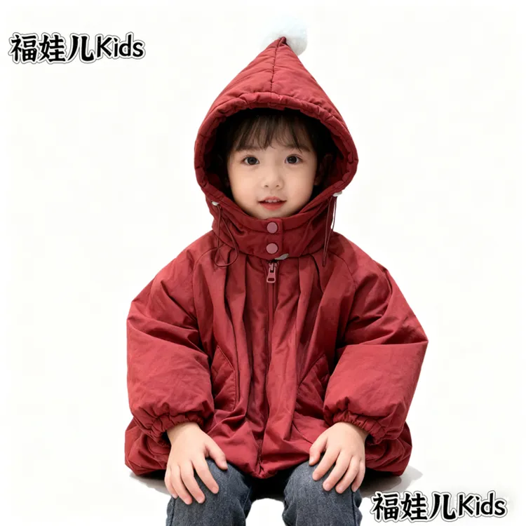 巫师帽内里带毛毛棉服韩版带帽时尚