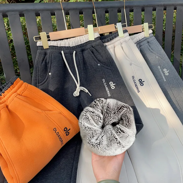 【900克雪貂绒】直筒裤一条过冬25男女童运动裤LenKid-3267