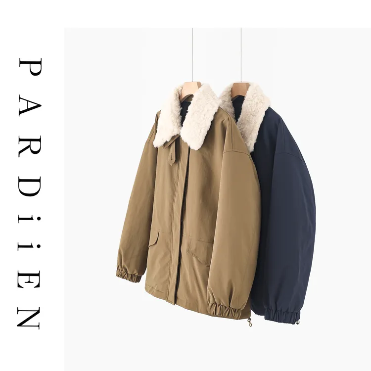 【北总严选】帕迪恩可脱卸翻领下摆收腰鹅绒服25PD-SH918