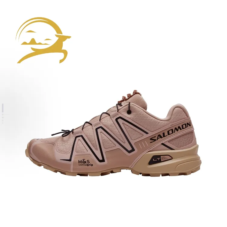 【节日限定】SALOMON萨洛蒙 Speedcross 3 SATIN 低帮跑步鞋 木桃粉