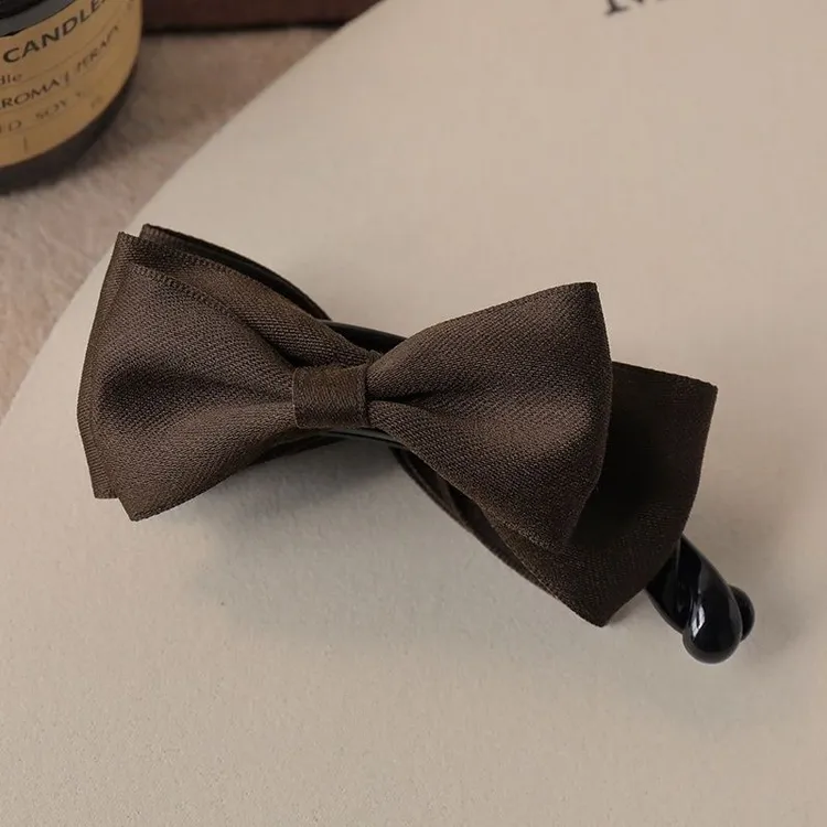 发量少~蝴蝶结香蕉夹女气质高马尾竖式扭夹横夹后脑勺免皮筋头饰