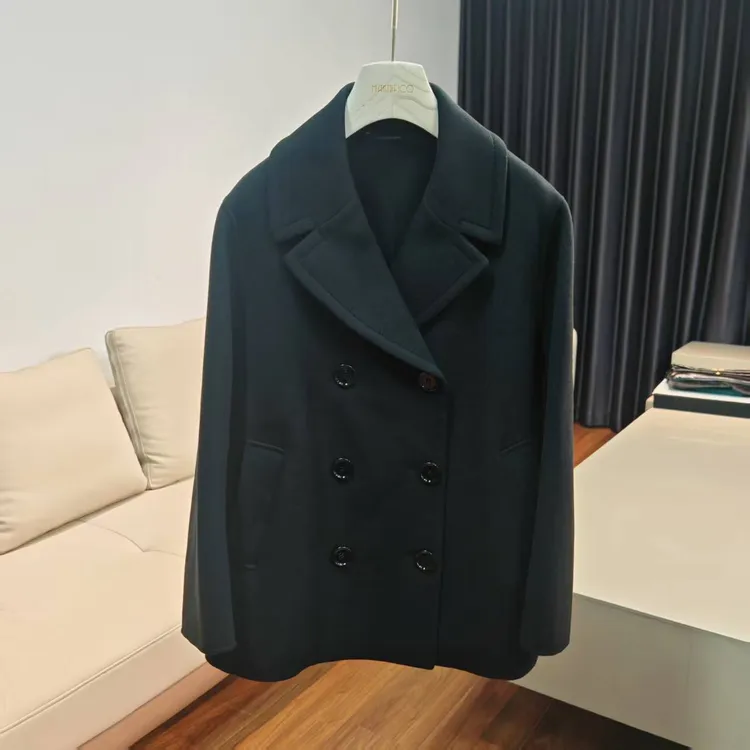 短款 双排扣 羊毛大衣外套  DY0141