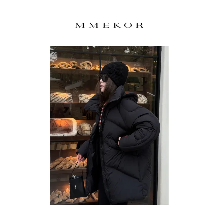 MMEKOR“小企鹅”羽绒服 2025新款秋款摩登街头百搭外套 30585