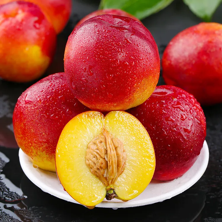 【顺丰/JD包邮】头茬黄肉红油桃新鲜水果香甜多汁3-3.5斤