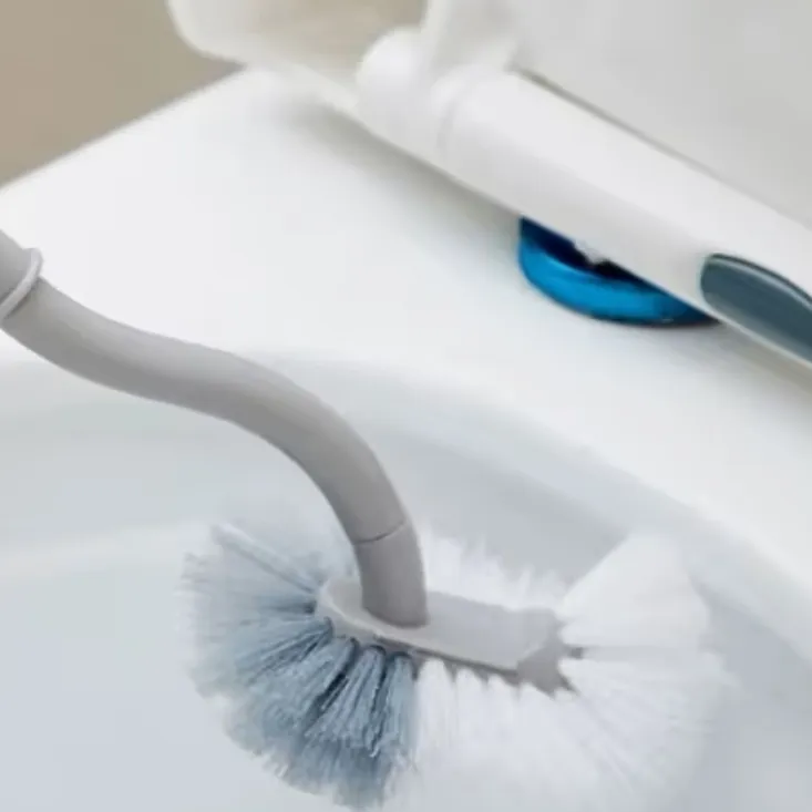 吸壁排水口长款多功能工具挂墙式马桶刷厕所刷随机免打孔深入