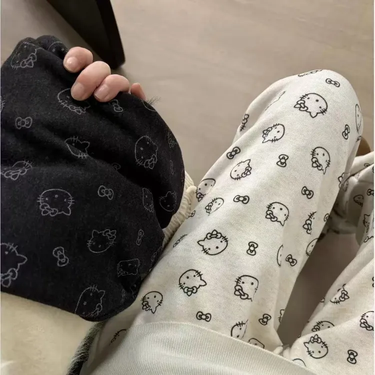 【大春子宠粉】小猫裤时尚洋气遮肉显瘦新款面料大码女裤