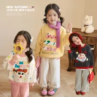 小O宝Okids童装 女童圆领卫衣2025新款可爱冬季卡通卫衣 OF594045