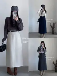 格调美美23813-2新款红唇西装裙复合深秋尼料爆款直筒裙