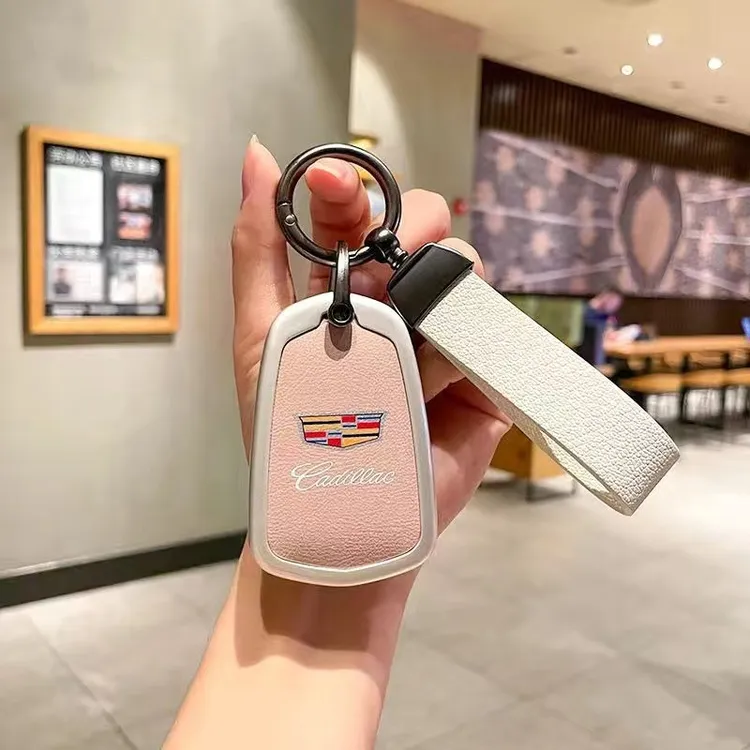 适用凯迪拉克xt5钥匙套xt4 ct5 xt6 xts atsl车ct6壳ct4扣srx女士