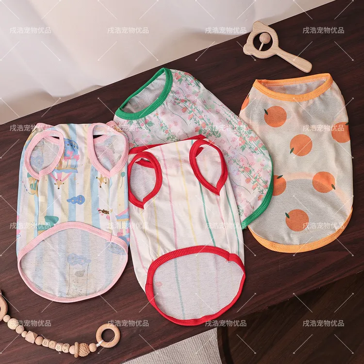狗狗衣服2025新款网红爆款猫咪夏季薄款防掉毛宠物小中大型柯基