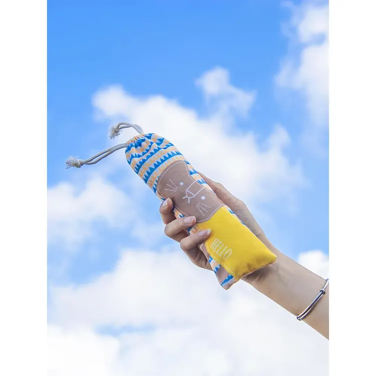 餐具袋便携儿童学生装筷子勺子餐具盒收纳袋子小号日式旅行餐具袋