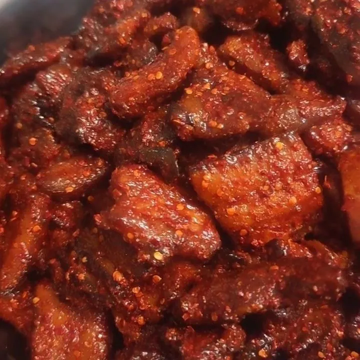 湖南永州道州特产农家五花肉道州(扎肉)手工制作加热即食预制品