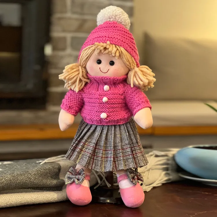 【尤妮豆】UNIDOLL高阶私人定制手工娃娃女生生日礼物精品毛线头娃