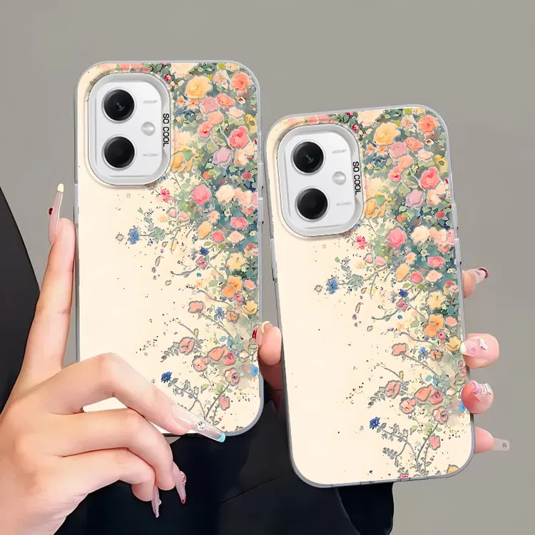 科宾斯花海花丛适用红米Note12Pro手机壳新款Note12Turbo防摔创意