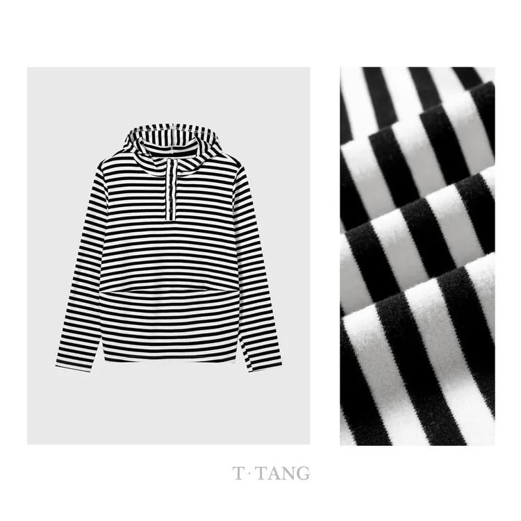 秋季新款300g双面色织澳绒面料时尚休闲百搭气质显瘦卫衣【7286】