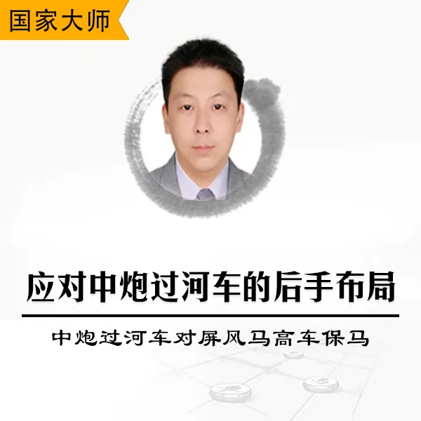 象棋视频课程讲解应对中炮过河车的后手布局：高车保马