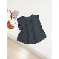 【女王洛克】韩版花边绣设计感简约显瘦格子衬衫洋气衣服女LK82227