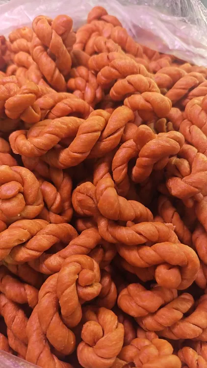 手工油炸传统糕点麻花美味可口童年零食小吃