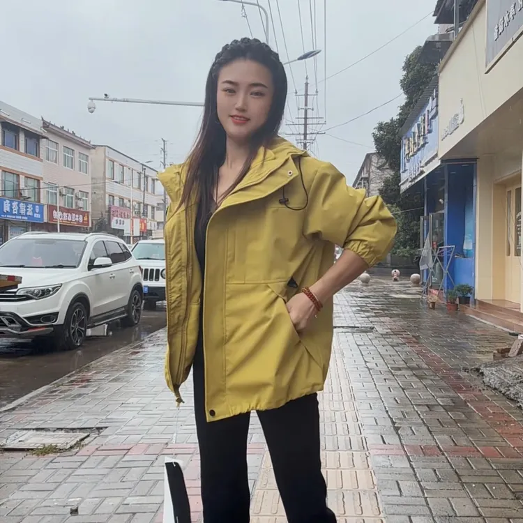 小瑞家时尚三合一冲锋衣外套